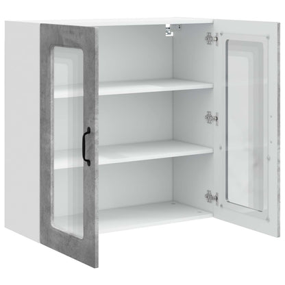 Dishwasher Panel Kalmar Concrete Grey 80 x 31 x 80 cm