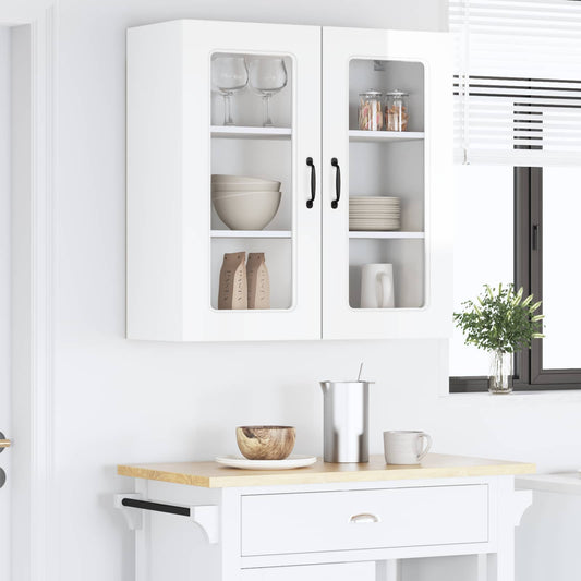 Dishwasher Panel Kalmar High Gloss White 80 x 31 x 80 cm