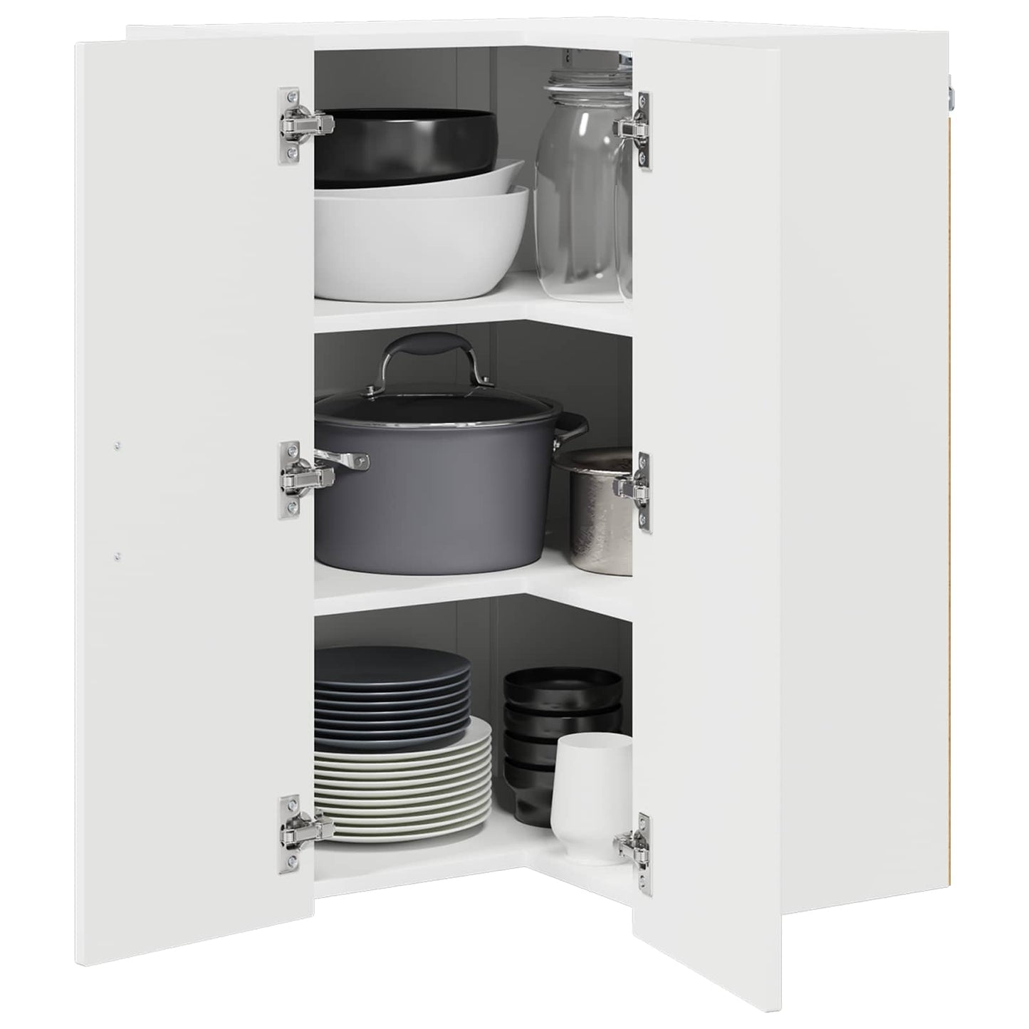 Dishwasher Panel Kalmar High Gloss White 57 x 57 x 80 cm