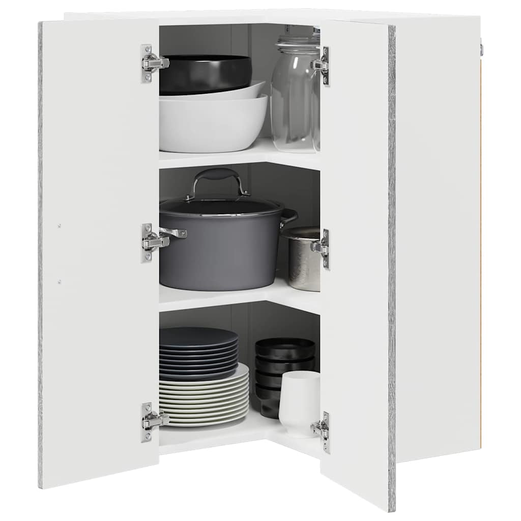 Dishwasher Panel Kalmar Grey Sonoma 57 x 57 x 80 cm