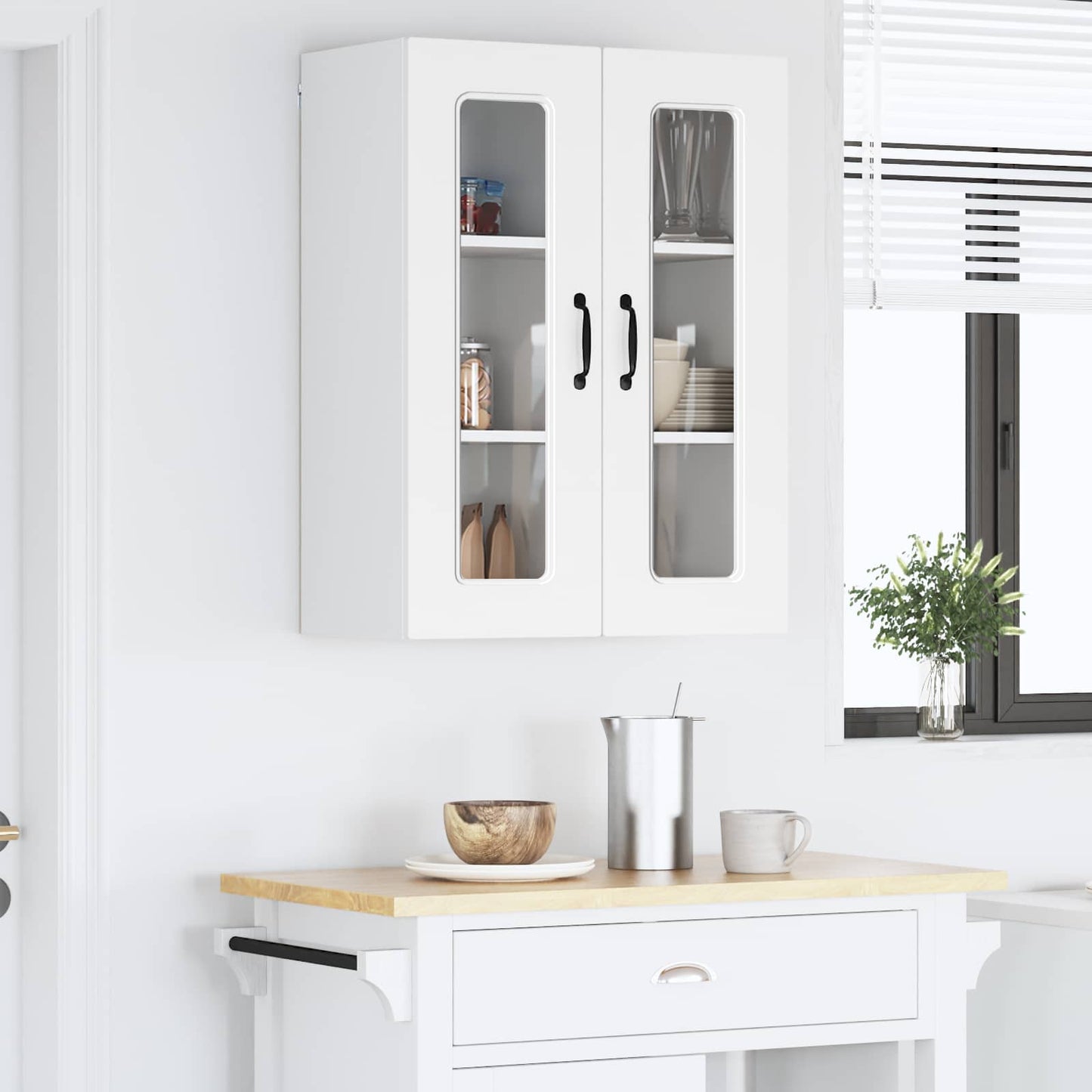 Dishwasher Panel Kalmar White 60 x 31 x 80 cm Engineered Wood