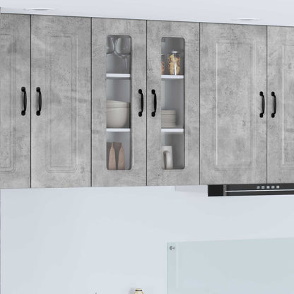 Dishwasher Panel Kalmar Concrete Grey 60 x 31 x 80 cm