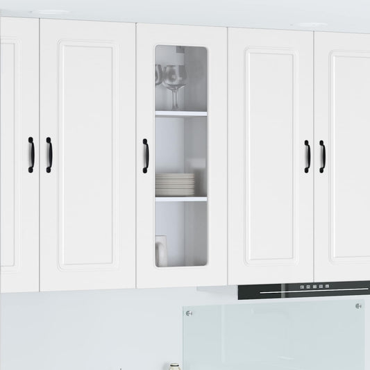 Dishwasher Panel Kalmar White 40 x 31 x 100 cm Engineered Wood