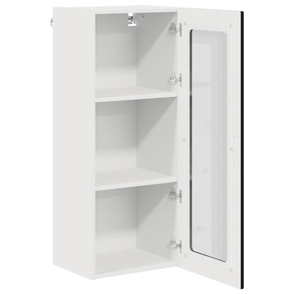 Dishwasher Panel Kalmar Black 40 x 31 x 100 cm Engineered Wood