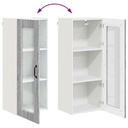 Dishwasher Panel Kalmar Grey Sonoma 40 x 31 x 100 cm