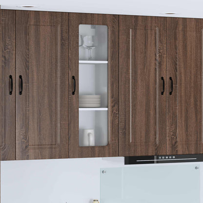 Dishwasher Panel Kalmar Brown Oak 40 x 31 x 100 cm