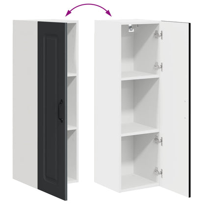 Dishwasher Panel Kalmar Black 30 x 31 x 100 cm Engineered Wood