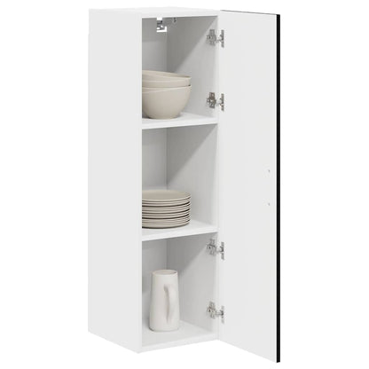 Dishwasher Panel Kalmar Black 30 x 31 x 100 cm Engineered Wood