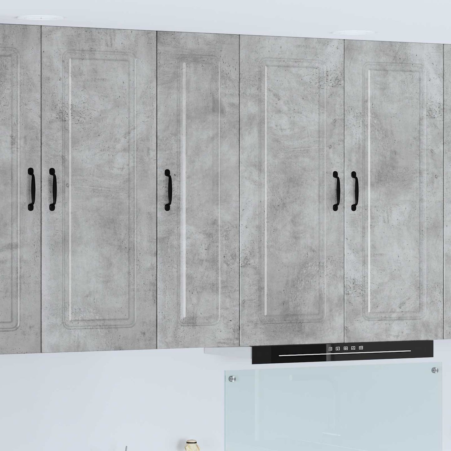 Dishwasher Panel Kalmar Concrete Grey 30 x 31 x 100 cm