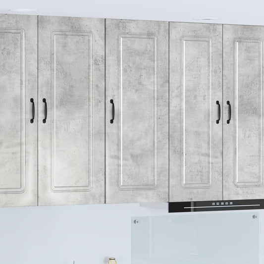 Dishwasher Panel Kalmar Concrete Grey 40 x 31 x 100 cm