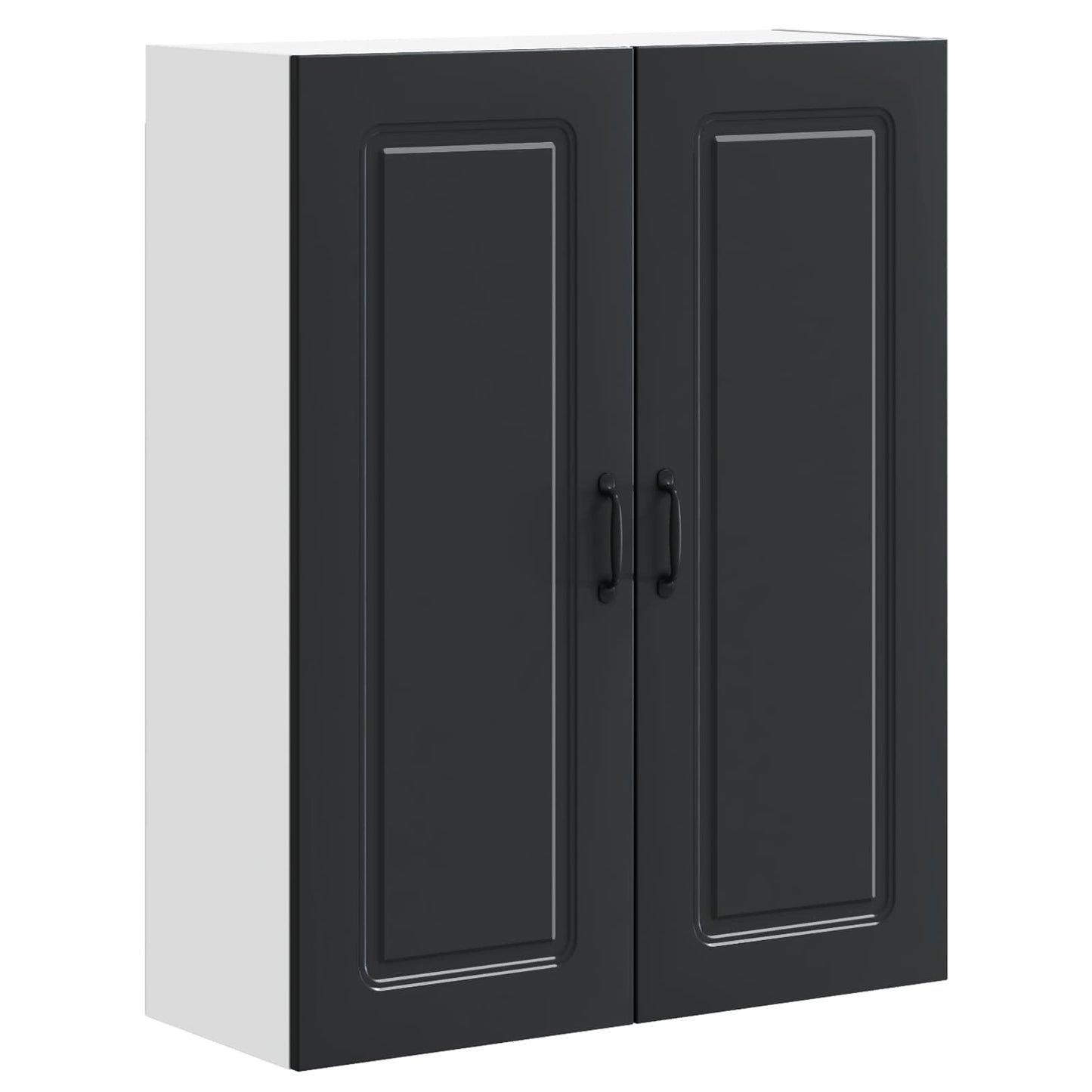 Dishwasher Panel Kalmar Black 80 x 31 x 100 cm Engineered Wood
