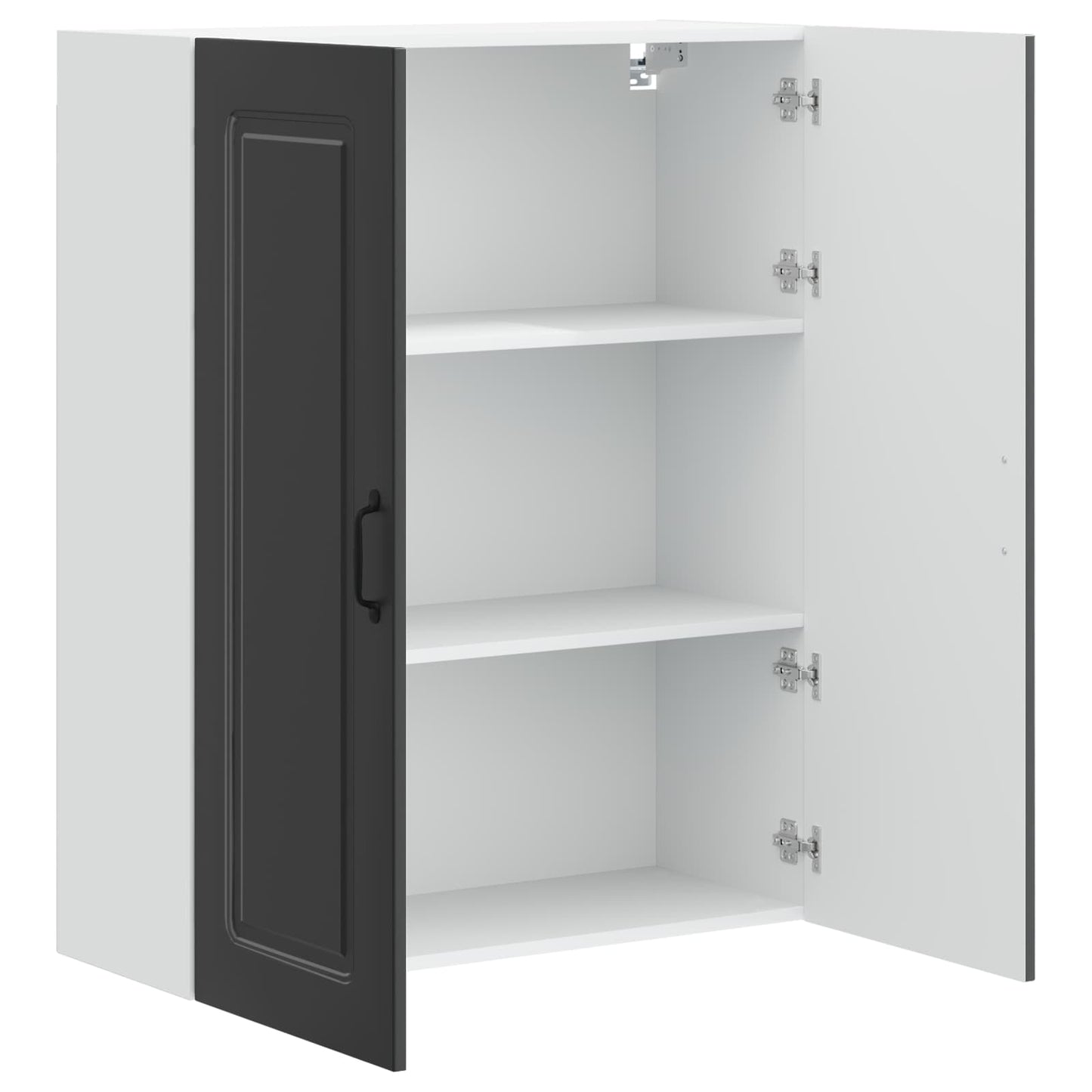 Dishwasher Panel Kalmar Black 80 x 31 x 100 cm Engineered Wood