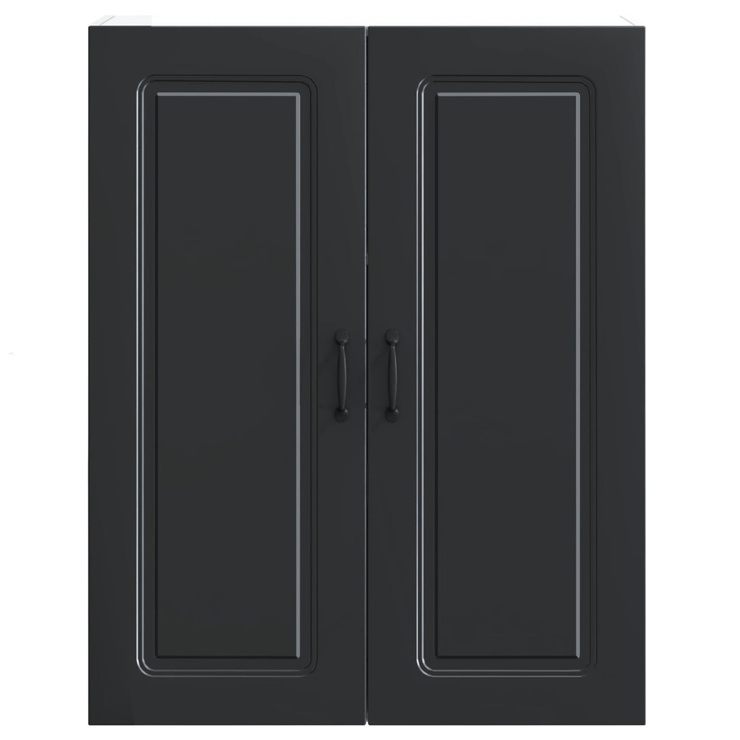 Dishwasher Panel Kalmar Black 80 x 31 x 100 cm Engineered Wood
