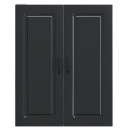 Dishwasher Panel Kalmar Black 80 x 31 x 100 cm Engineered Wood
