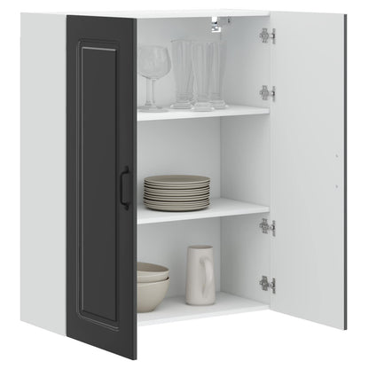Dishwasher Panel Kalmar Black 80 x 31 x 100 cm Engineered Wood