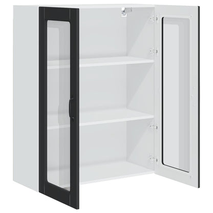 Dishwasher Panel Kalmar Black 80 x 31 x 100 cm Engineered Wood