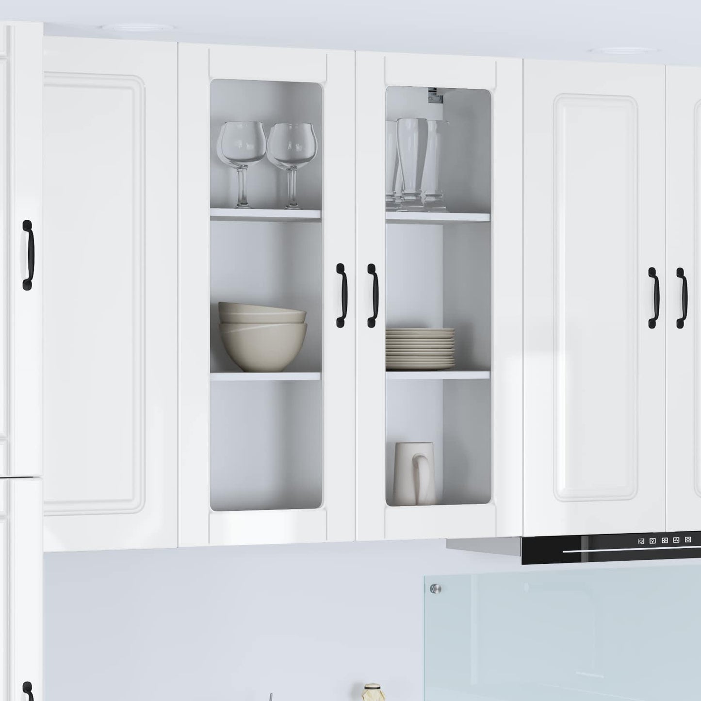 Dishwasher Panel Kalmar High Gloss White 80 x 31 x 100 cm