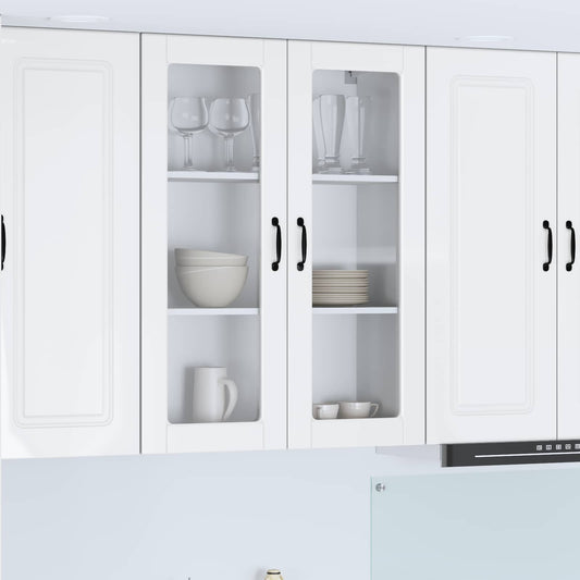 Dishwasher Panel Kalmar High Gloss White 80 x 31 x 100 cm
