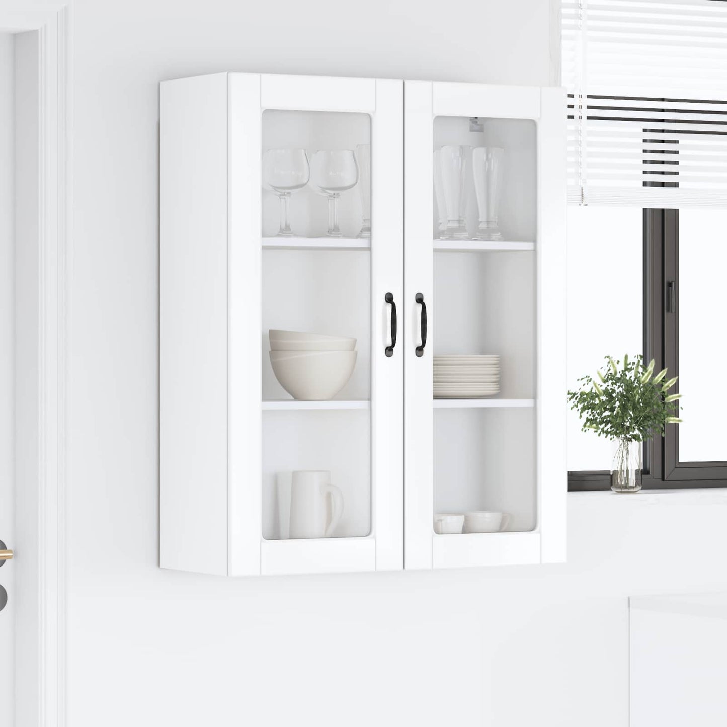 Dishwasher Panel Kalmar High Gloss White 80 x 31 x 100 cm