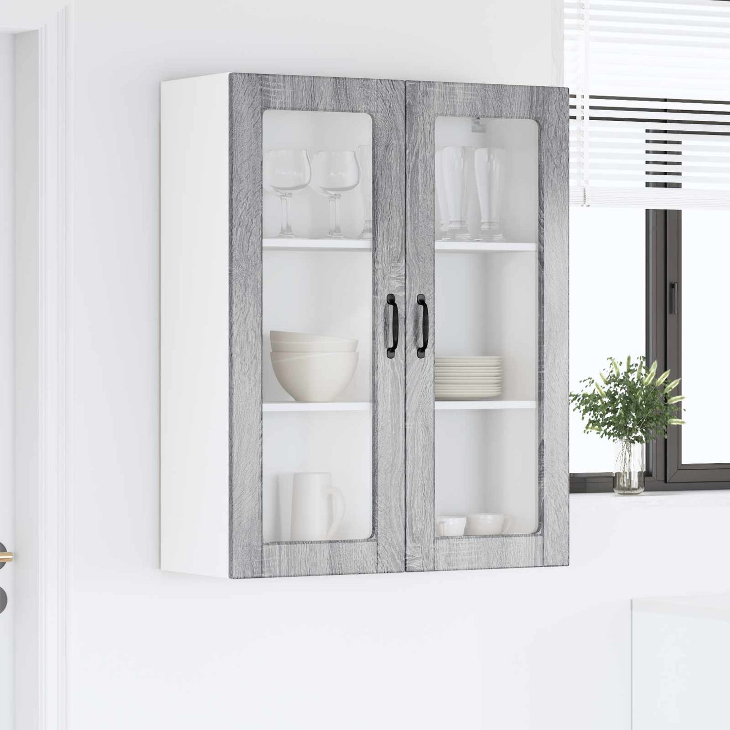 Dishwasher Panel Kalmar Grey Sonoma 80 x 31 x 100 cm
