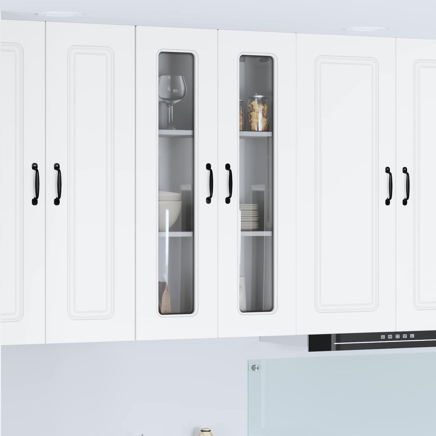 Dishwasher Panel Kalmar White 60 x 31 x 100 cm Engineered Wood
