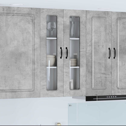 Dishwasher Panel Kalmar Concrete Grey 60 x 31 x 100 cm