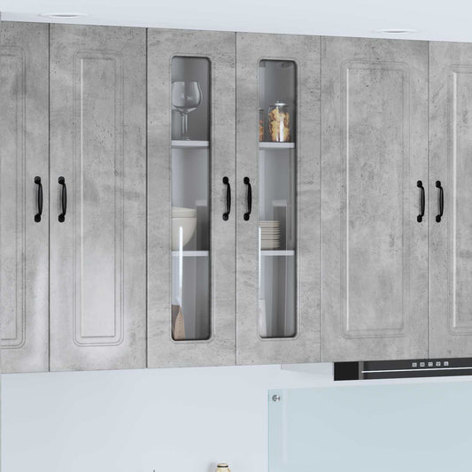 Dishwasher Panel Kalmar Concrete Grey 60 x 31 x 100 cm
