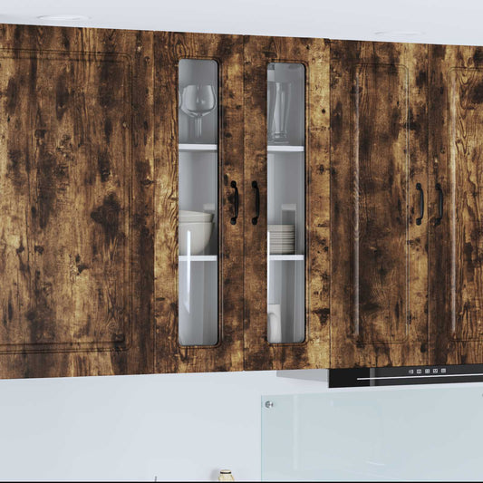 Dishwasher Panel Kalmar Smoked Oak 60 x 31 x 100 cm