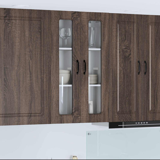 Dishwasher Panel Kalmar Brown Oak 60 x 31 x 100 cm