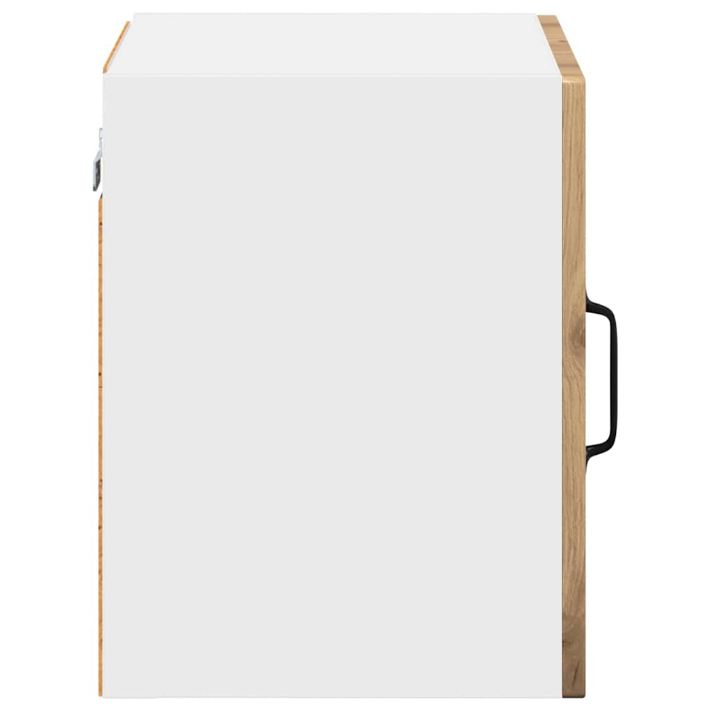 Wall Glass Cabinet LUCCA Artisan Oak 40 x 31 x 40 cm