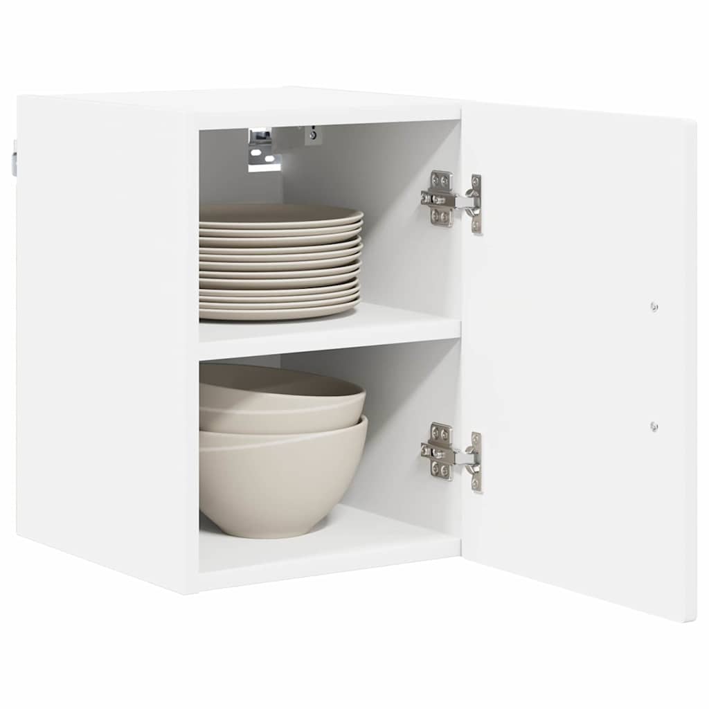 Wall Cabinet LUCCA 2 pcs White 30 x 31 x 40 cm Engineered Wood