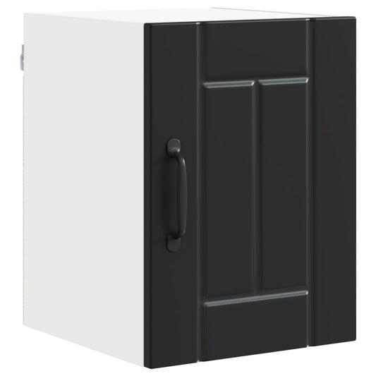 Wall Cabinet LUCCA Black 30 x 31 x 40 cm Engineered Wood