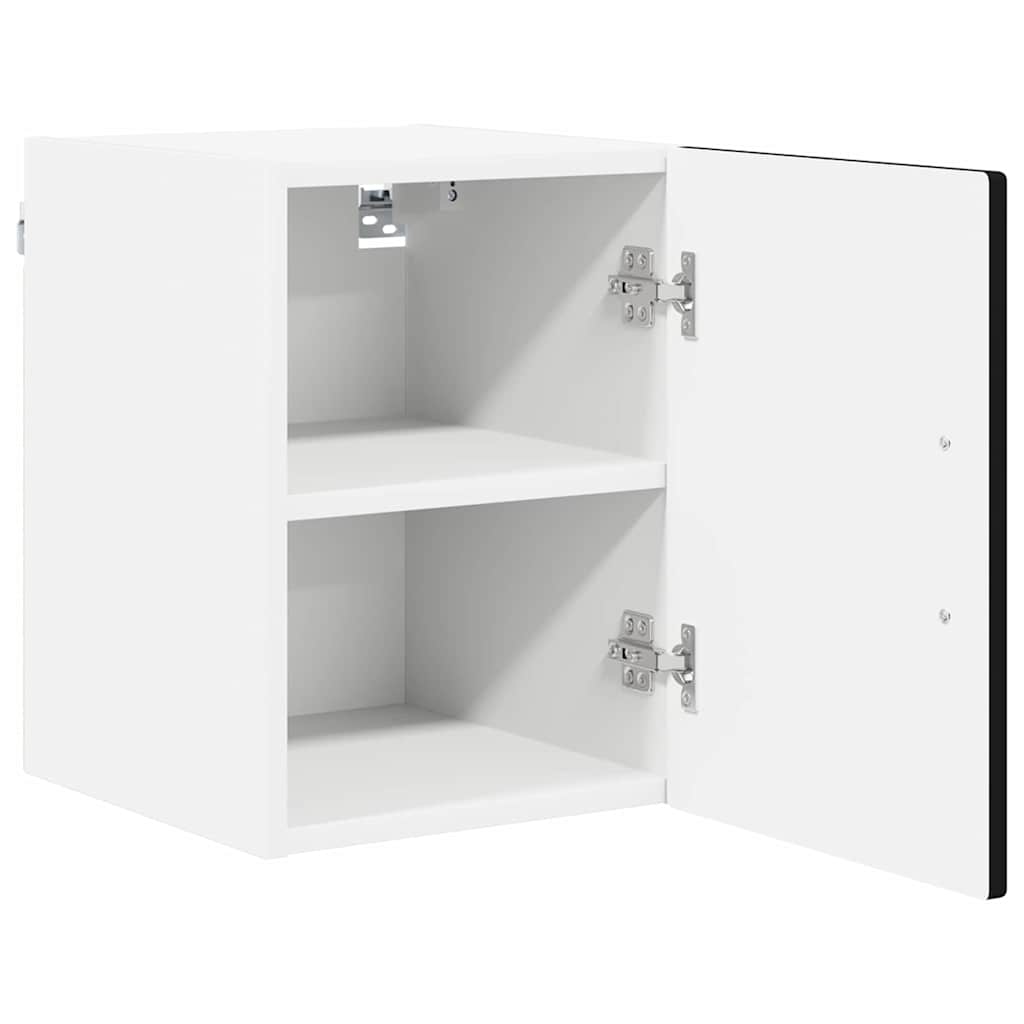 Wall Cabinet LUCCA 2 pcs Black 30 x 31 x 40 cm Engineered Wood