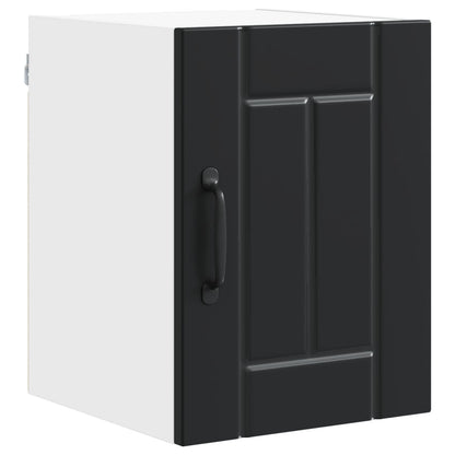 Wall Cabinet LUCCA 2 pcs Black 30 x 31 x 40 cm Engineered Wood