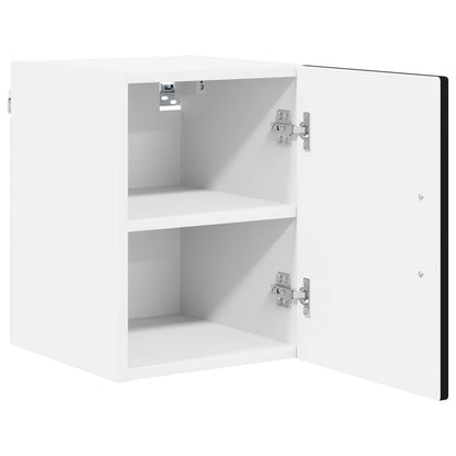 Wall Cabinet LUCCA 2 pcs Black 30 x 31 x 40 cm Engineered Wood
