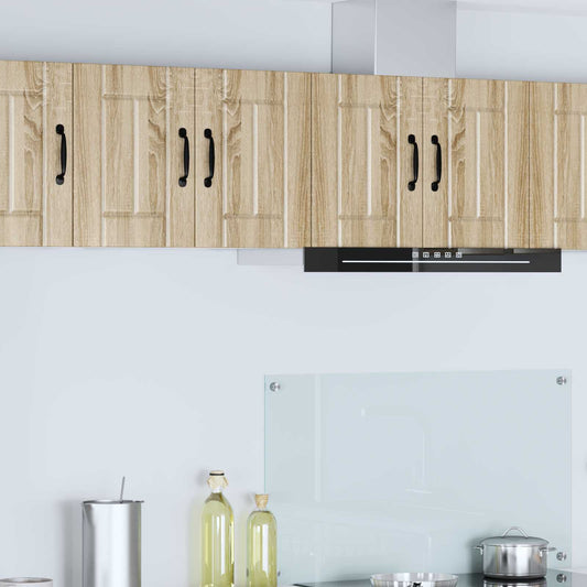 Wall Cabinet LUCCA 2 pcs Sonoma Oak Engineered Wood
