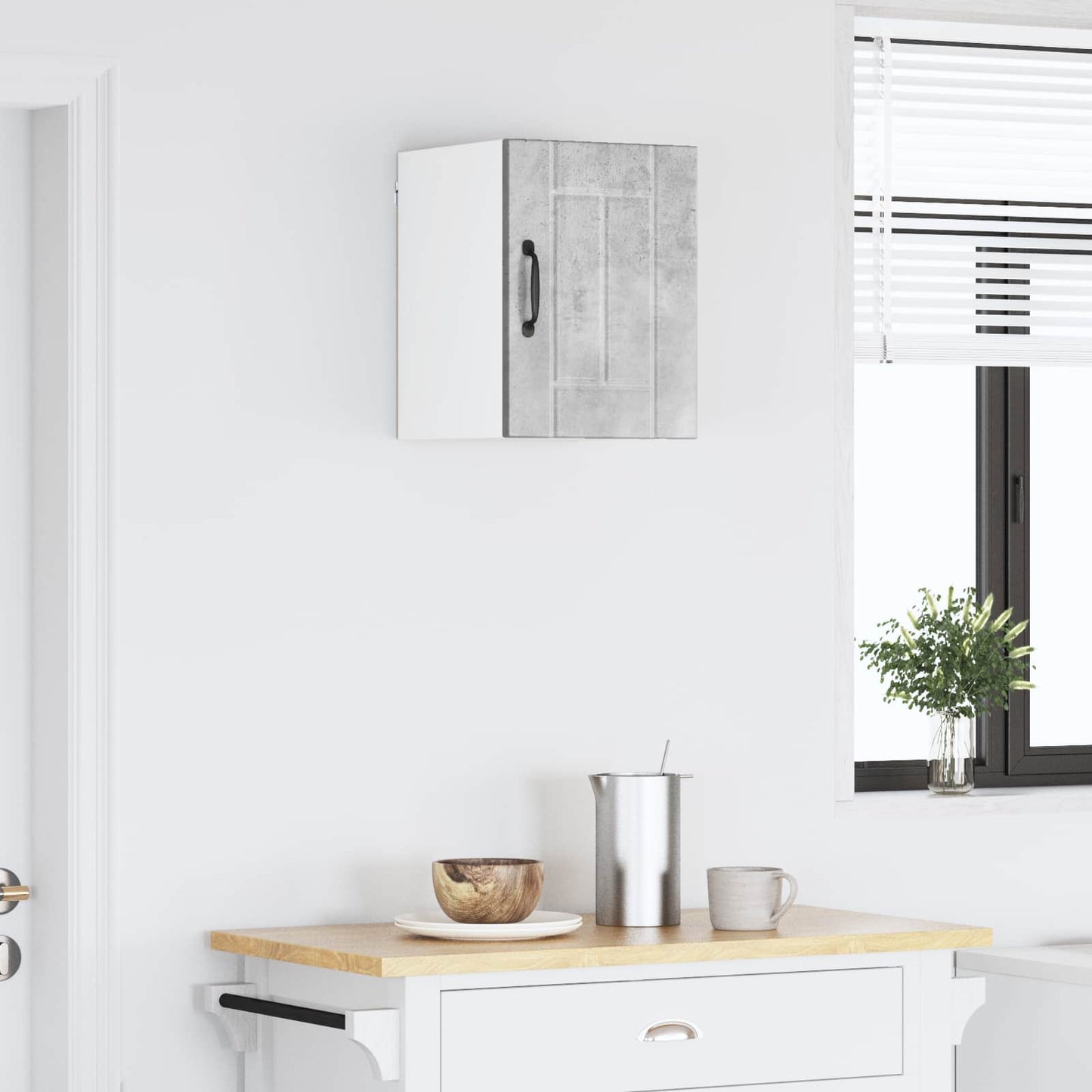 Wall Cabinet LUCCA Concrete Grey 30 x 31 x 40 cm