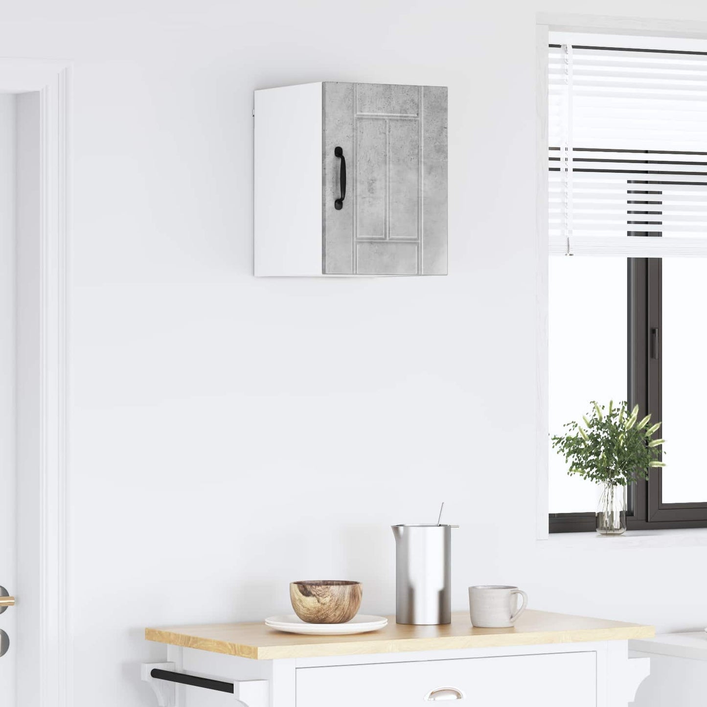 Wall Cabinet LUCCA Concrete Grey 30 x 31 x 40 cm