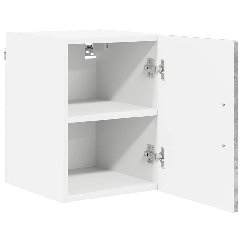 Wall Cabinet LUCCA 2 pcs Concrete Grey 30 x 31 x 40 cm