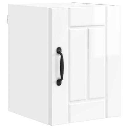 Wall Cabinet LUCCA High Gloss White 30 x 31 x 40 cm