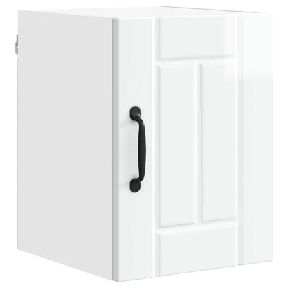 Wall Cabinet LUCCA High Gloss White 30 x 31 x 40 cm
