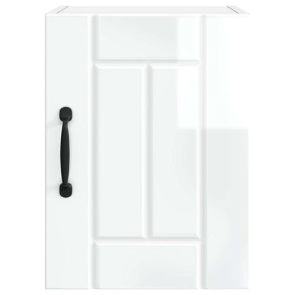 Wall Cabinet LUCCA 2 pcs High Gloss White 30 x 31 x 40 cm