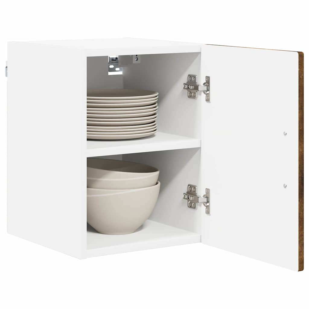 Wall Cabinet LUCCA Smoked Oak 30 x 31 x 40 cm Engineered Wood