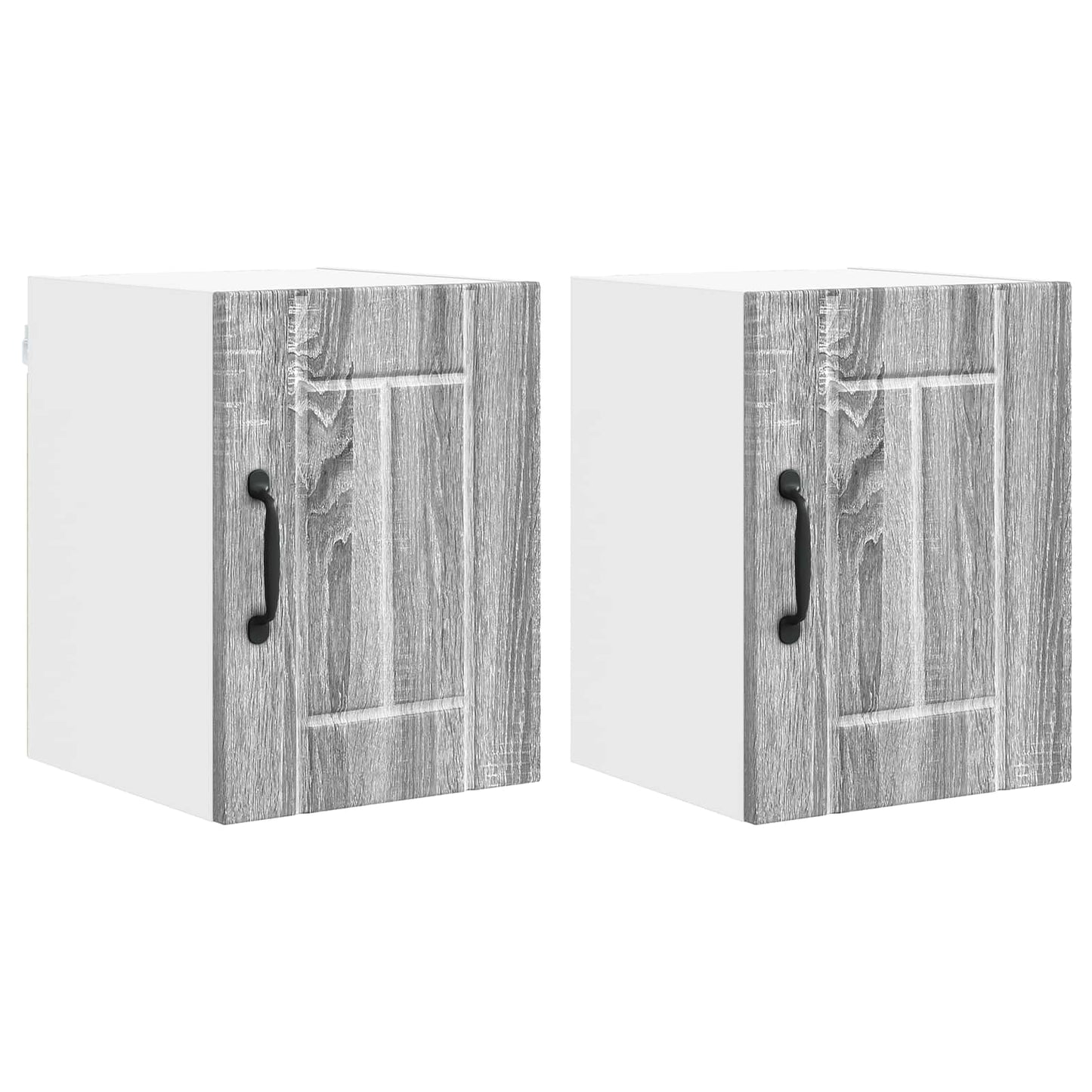 Wall Cabinet LUCCA 2 pcs Grey Sonoma 30 x 31 x 40 cm