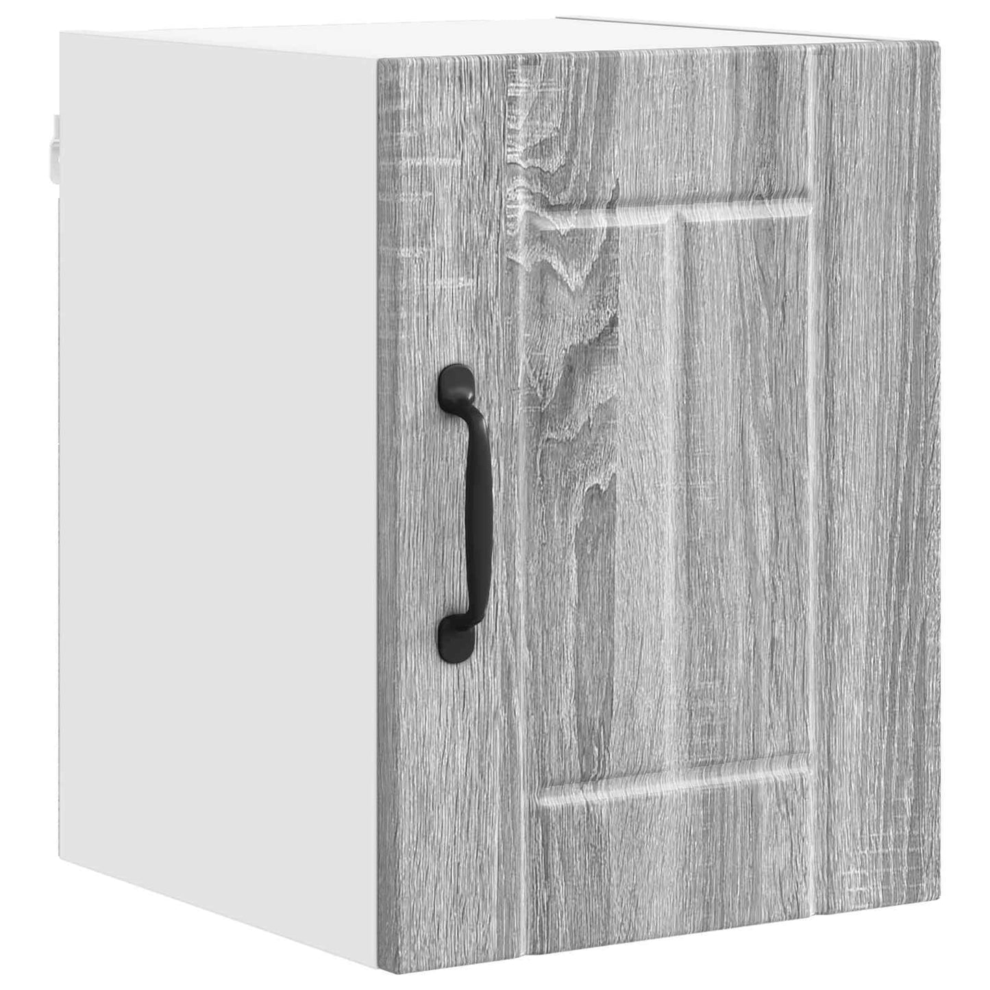 Wall Cabinet LUCCA 2 pcs Grey Sonoma Engineered Wood