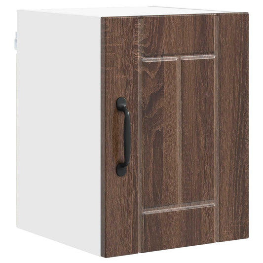 Wall Cabinet LUCCA Brown Oak 30 x 31 x 40 cm Engineered Wood