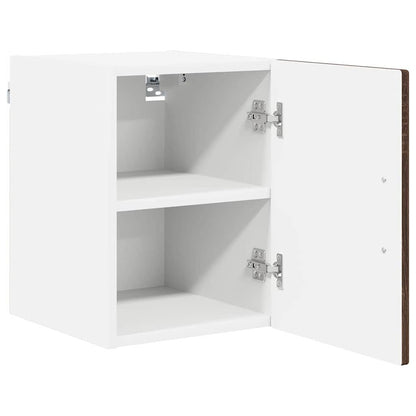Wall Cabinet LUCCA Brown Oak 30 x 31 x 40 cm Engineered Wood