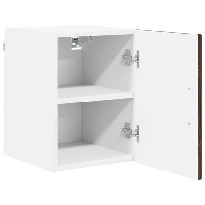 Wall Cabinet LUCCA Brown Oak 30 x 31 x 40 cm Engineered Wood