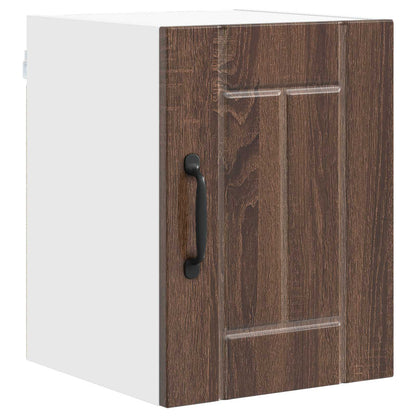 Wall Cabinet LUCCA 2 pcs Brown Oak 30 x 31 x 40 cm