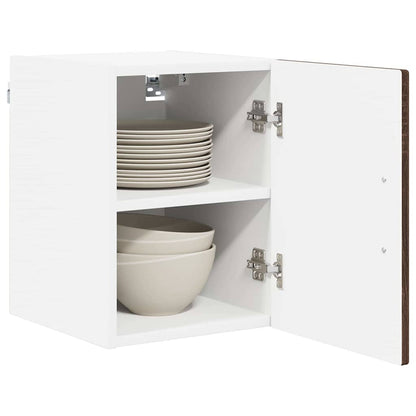 Wall Cabinet LUCCA 2 pcs Brown Oak 30 x 31 x 40 cm